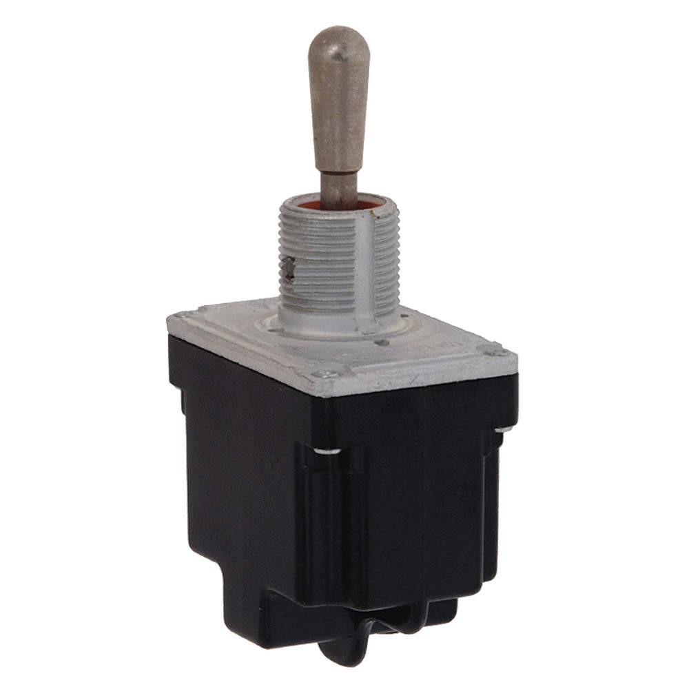 HONEYWELL 2TL1-5 Toggle Switch, Momentary On/Off/On, DPDT 24D337