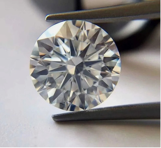 1.20 Ct Lab-Grown CVD Diamond 6.90 mm Round D - IF Clarity, Certified Diamond