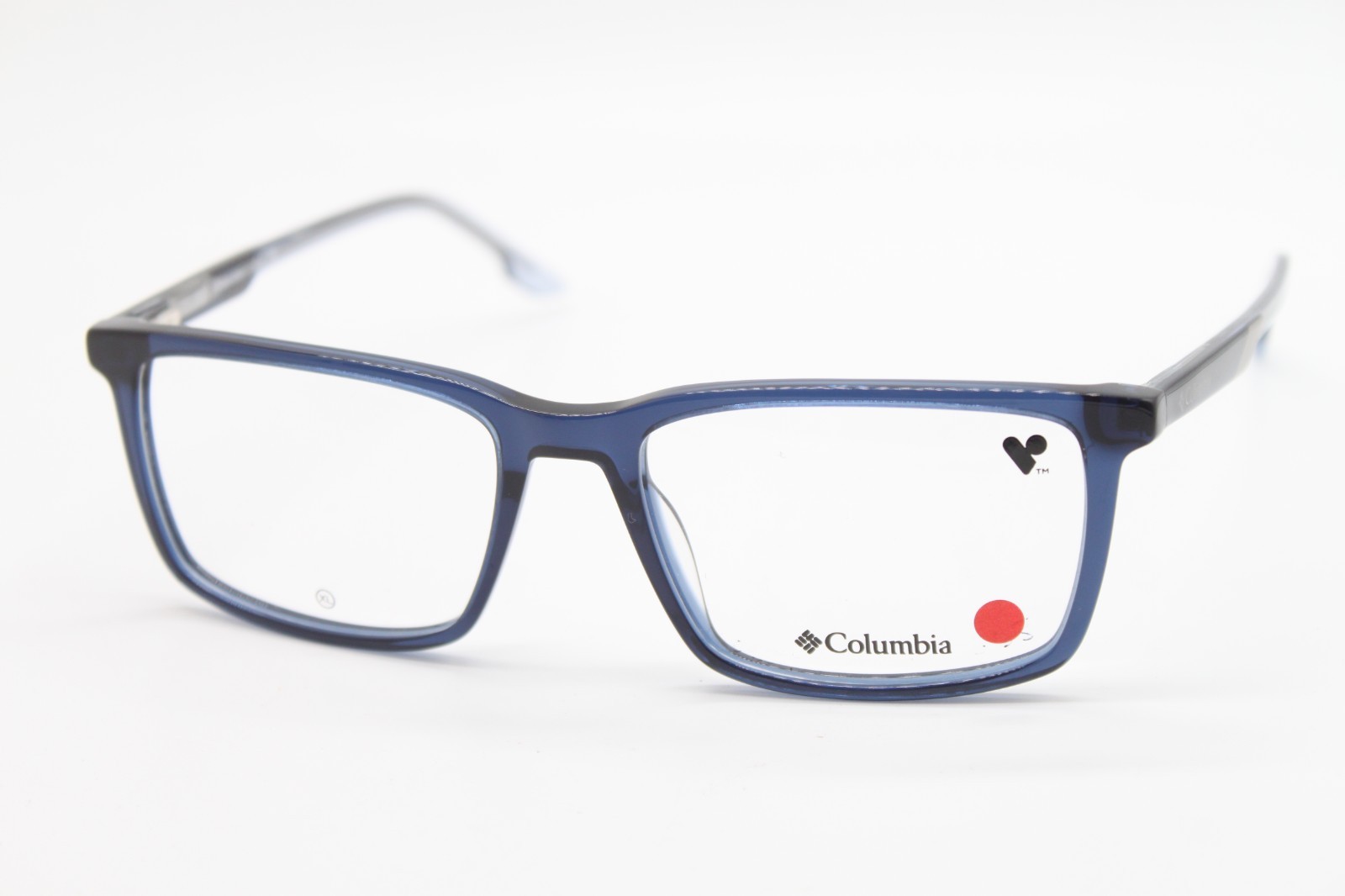 NEW COLUMBIA C8045 413 BLUE CLEAR AUTHENTIC EYEGLASSES 57-18