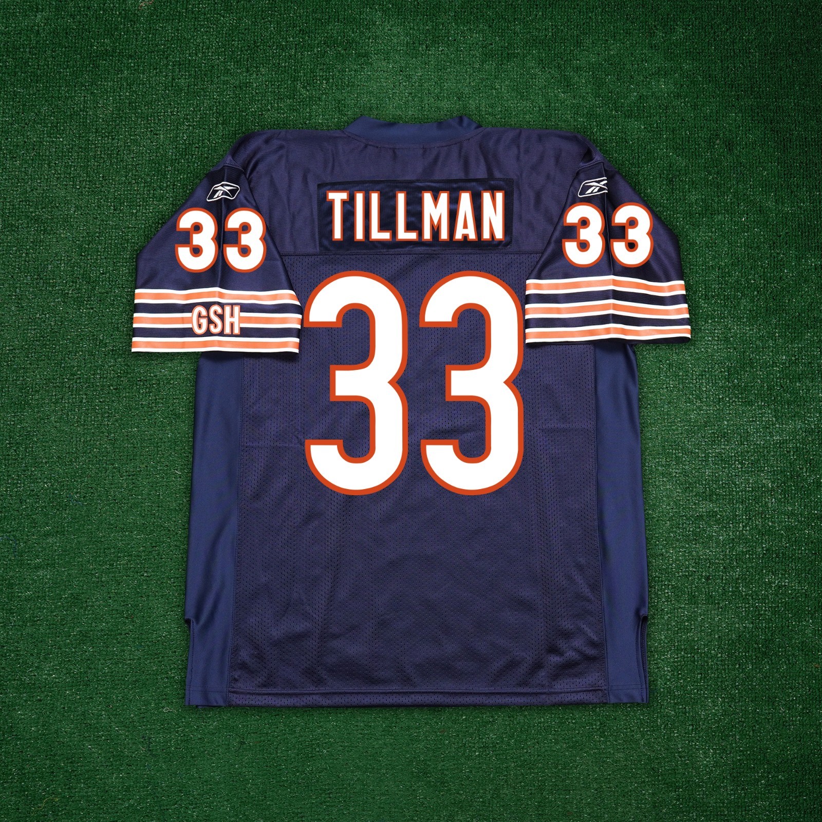 Charles Tillman Chicago Bears Reebok NFL Authentic On-Field EQT Home Navy Jersey