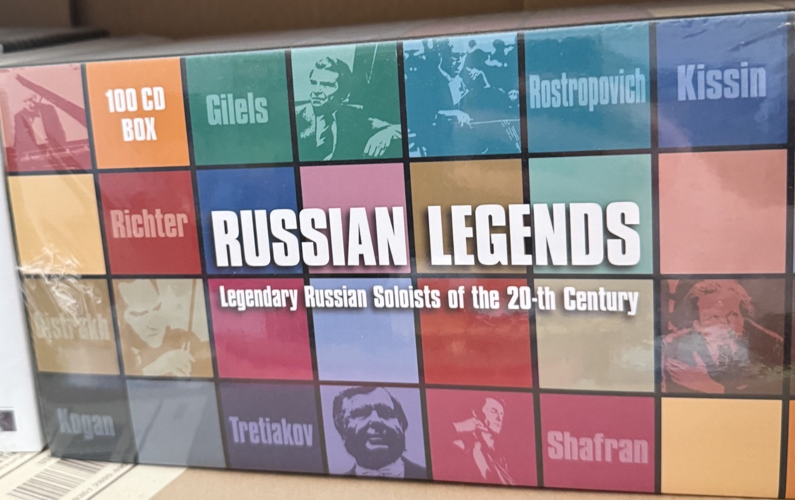 Russian Legends - Legendary Russian Soloists of 20th Century 100 CD Box Set rare