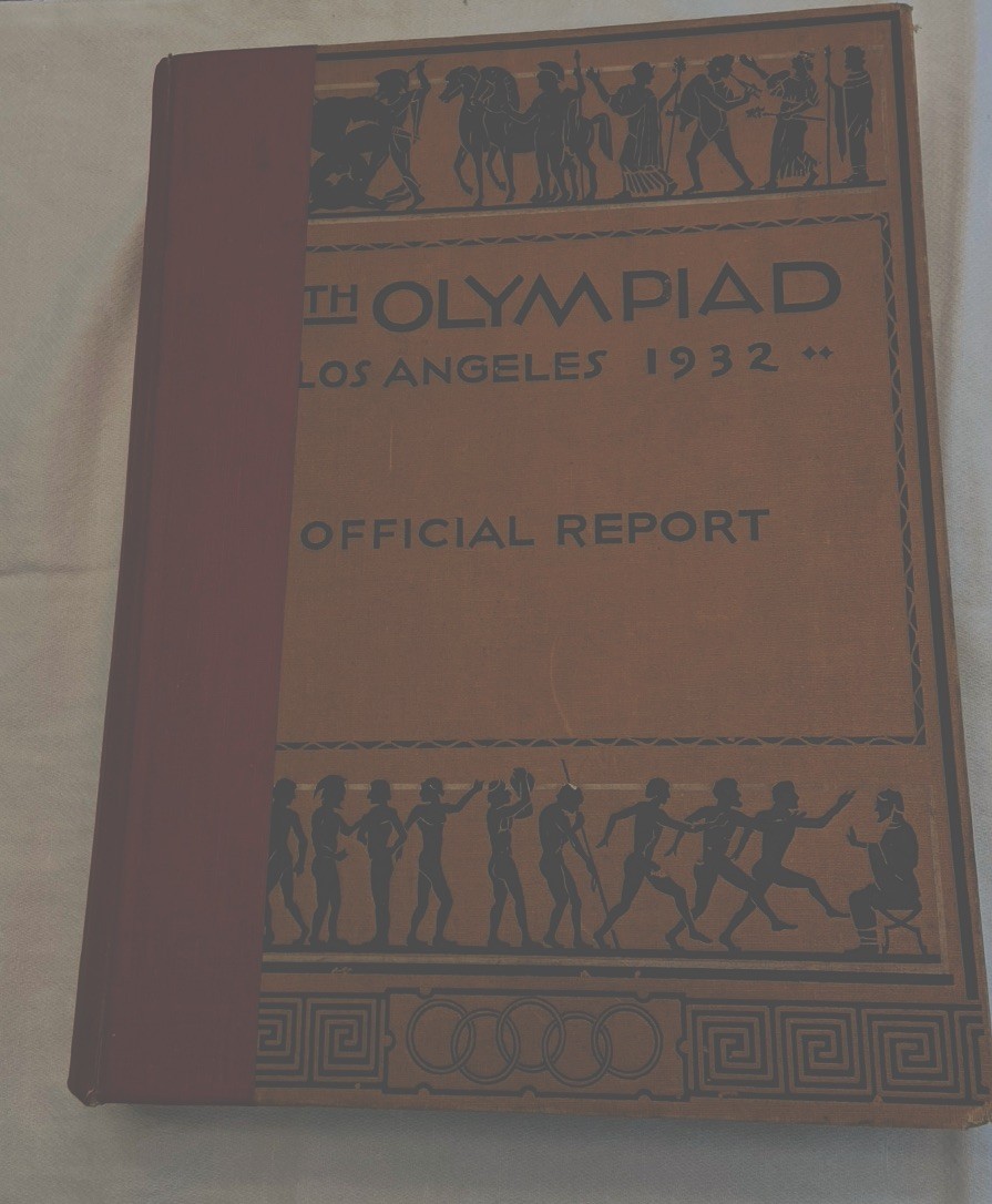 Xth Olympiad Los Angeles 1932 Official Report Hardcover