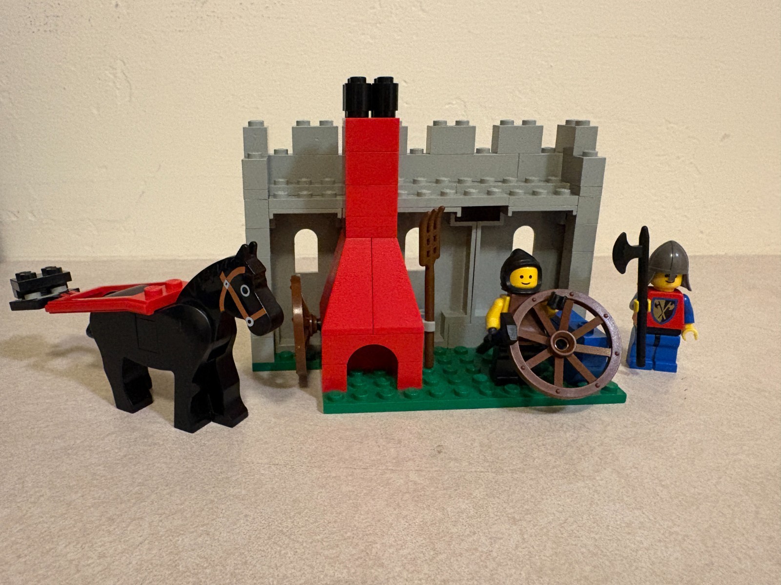 LEGO Castle: Blacksmith Shop (6040) USED 100% Complete (no box or instructions)