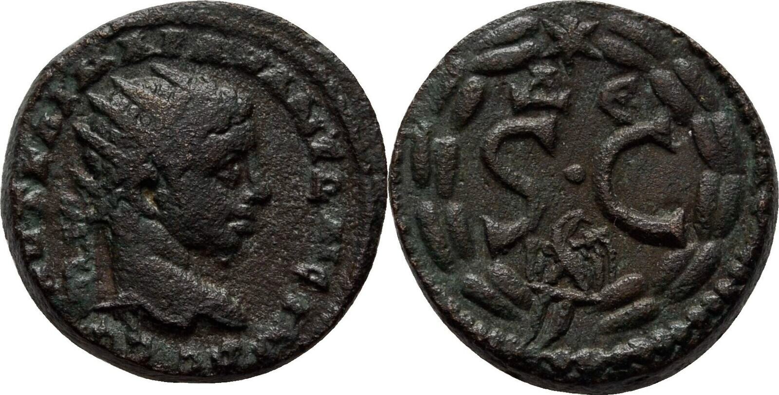 Seleucis ad Pieria, Antioch Bronze Elagabal, 218-222 7.3g Original Coin #LAF64 Seleucis ad Pieria, Antioch Bronze Elagabal, 218-222 7.3g Original Coin #LAF64