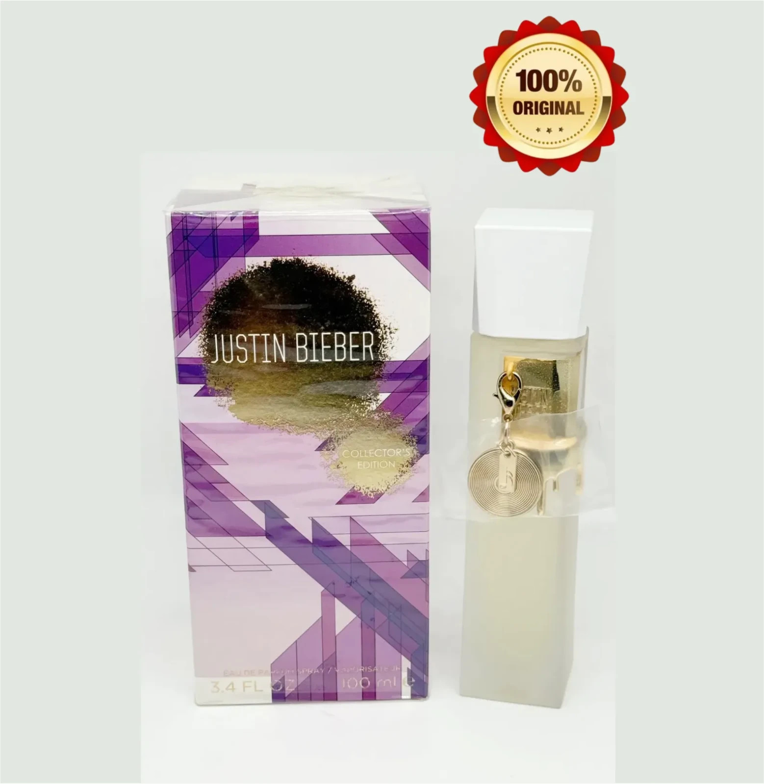The Key Collector Edit 3.4 oz Justin Bieber 100ml Edp spy perfume women SEALED