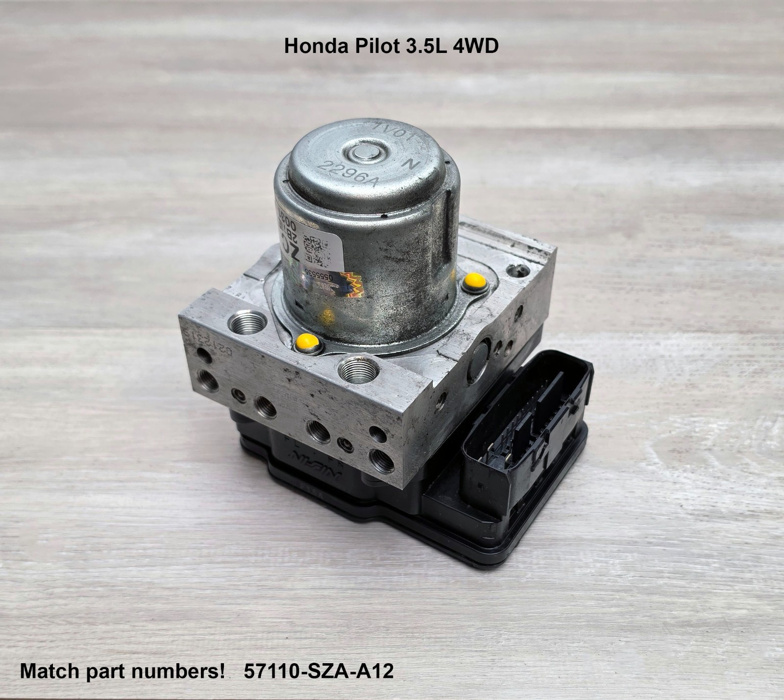 2012-2015 HONDA PILOT 4WD AWD ABS ANTI LOCK BRAKE PUMP MODULE ASSEMBLY SZAA1 OEM