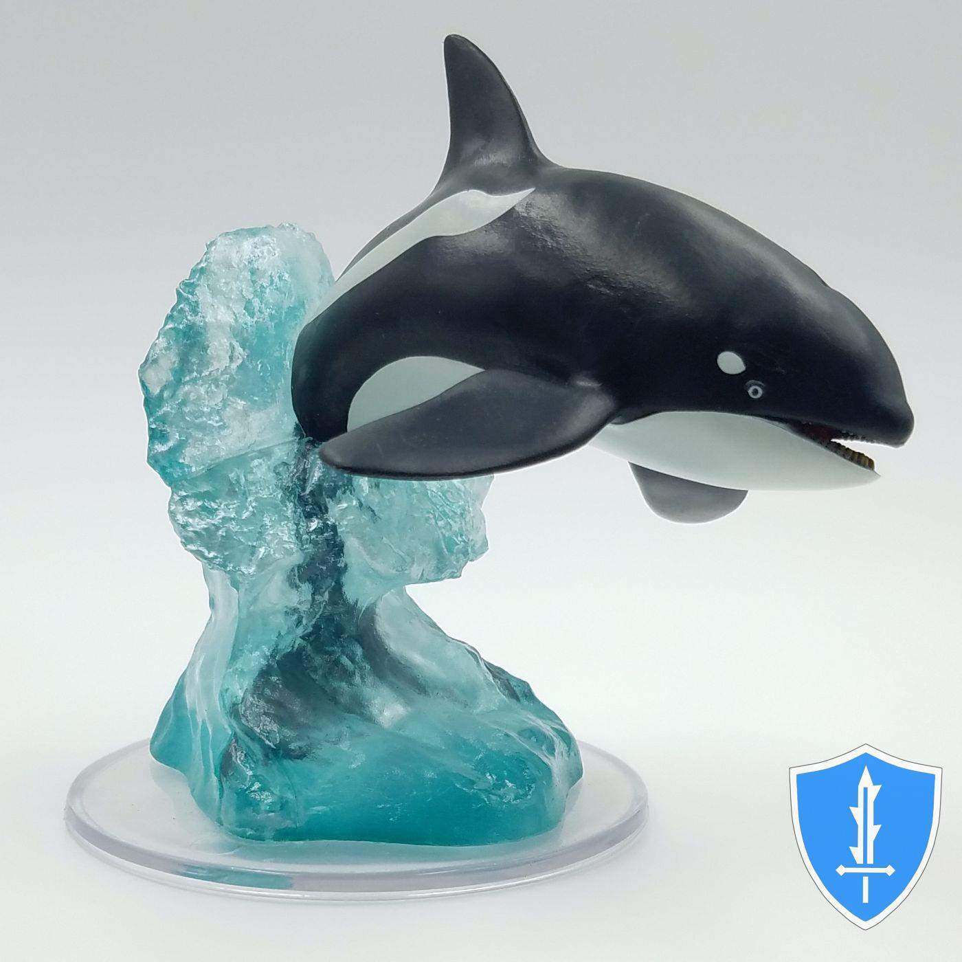 Killer Whale - Icewind Dale Rime of Frostmaiden #30 D&D Huge Miniature