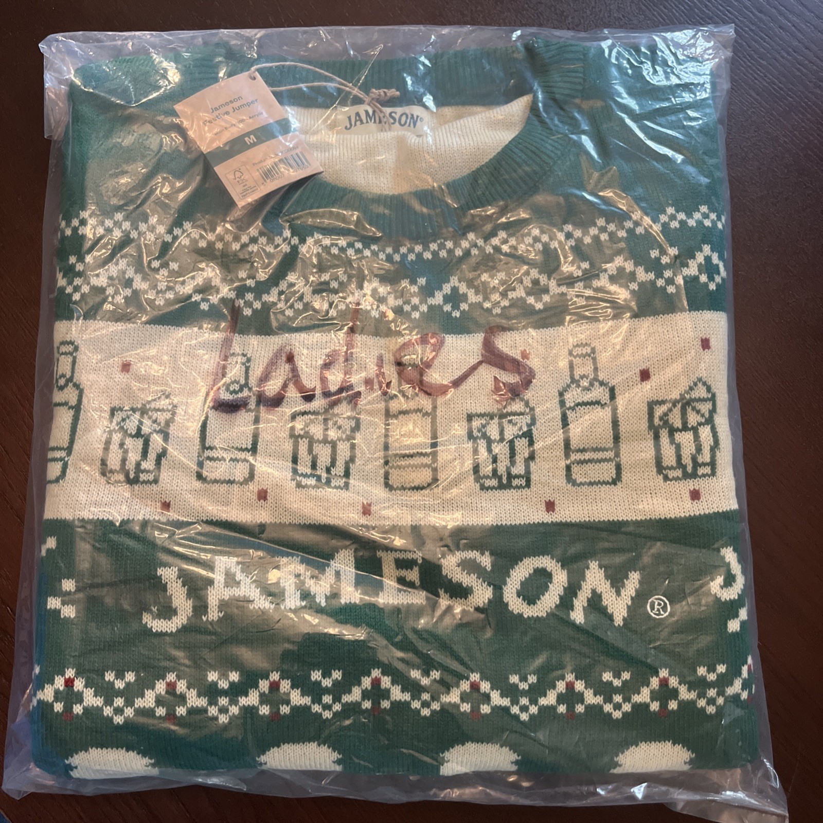 Jameson Holiday Festive Women’s M Sweater Jameson Holiday Festive Women’s M Sweater