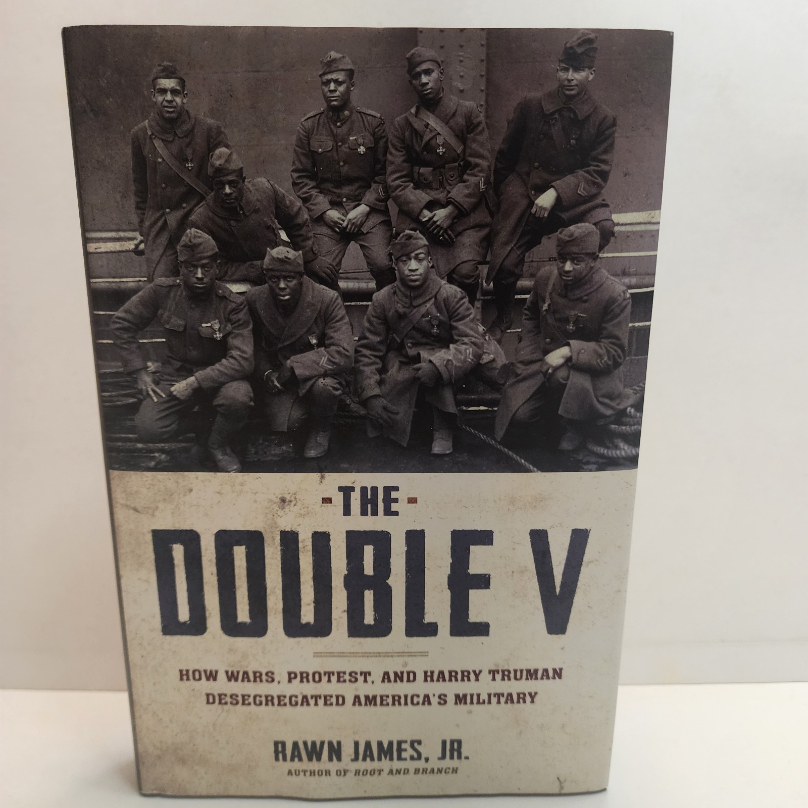 The Double V WWII Black Military History Truman HC Review Copy