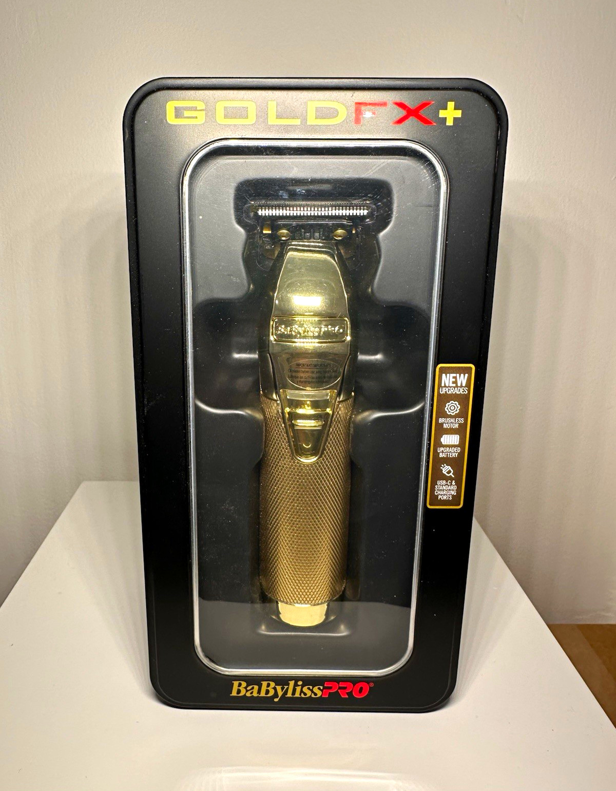 BaBylissPRO GoldFX+ Gold Cordless Precision Trimmer Brushless FX787NG