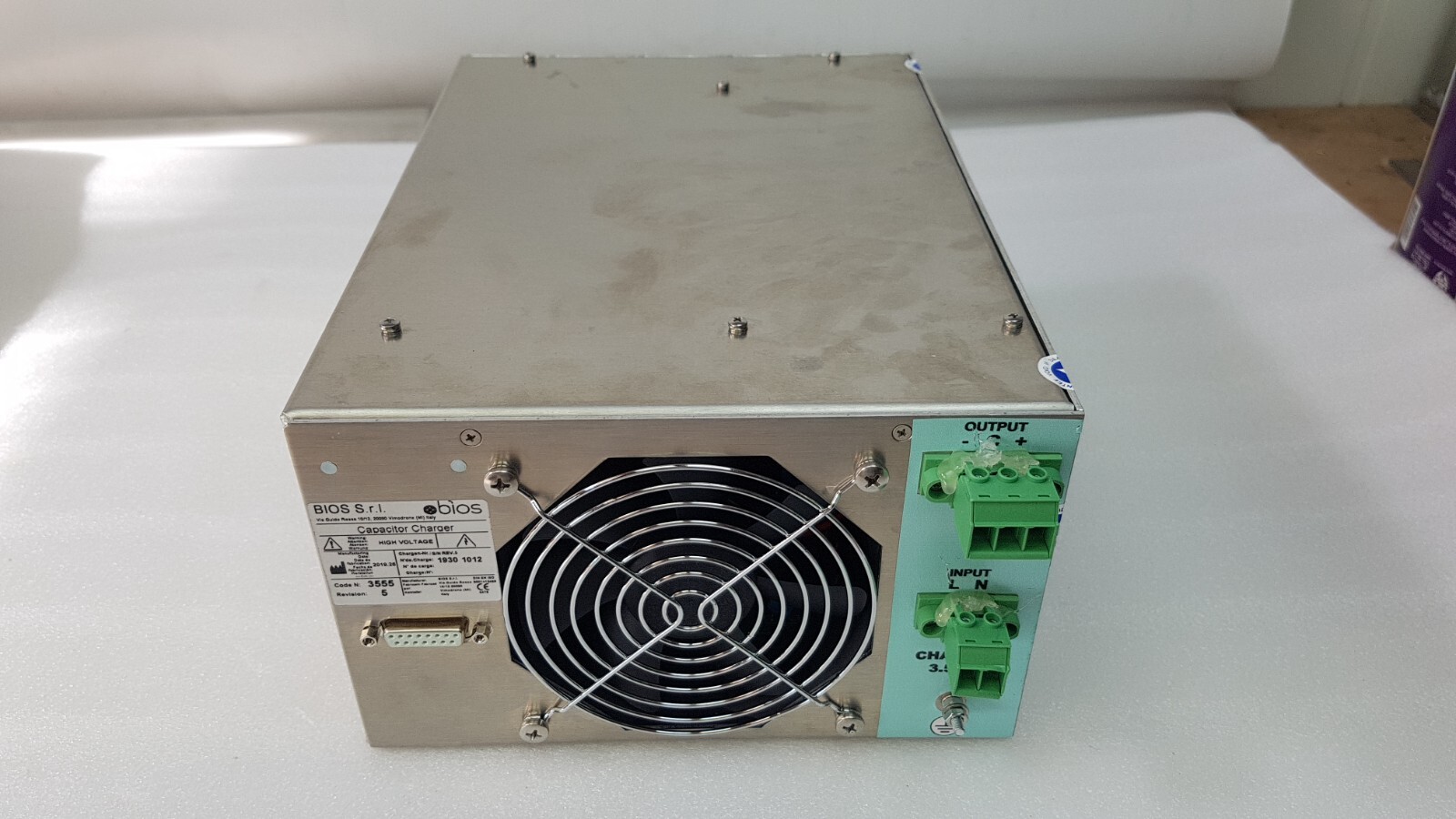 BIOS S.r.l. Capacitor Charger 