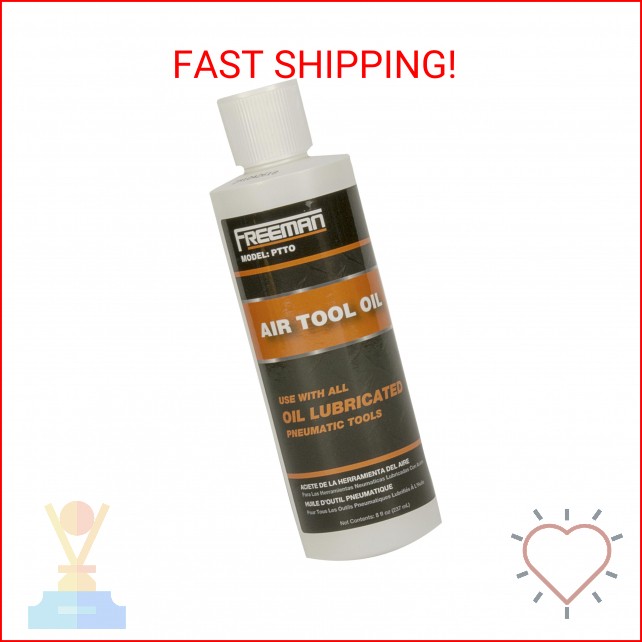 Freeman PTTO Air Tool Oil, 8 oz.