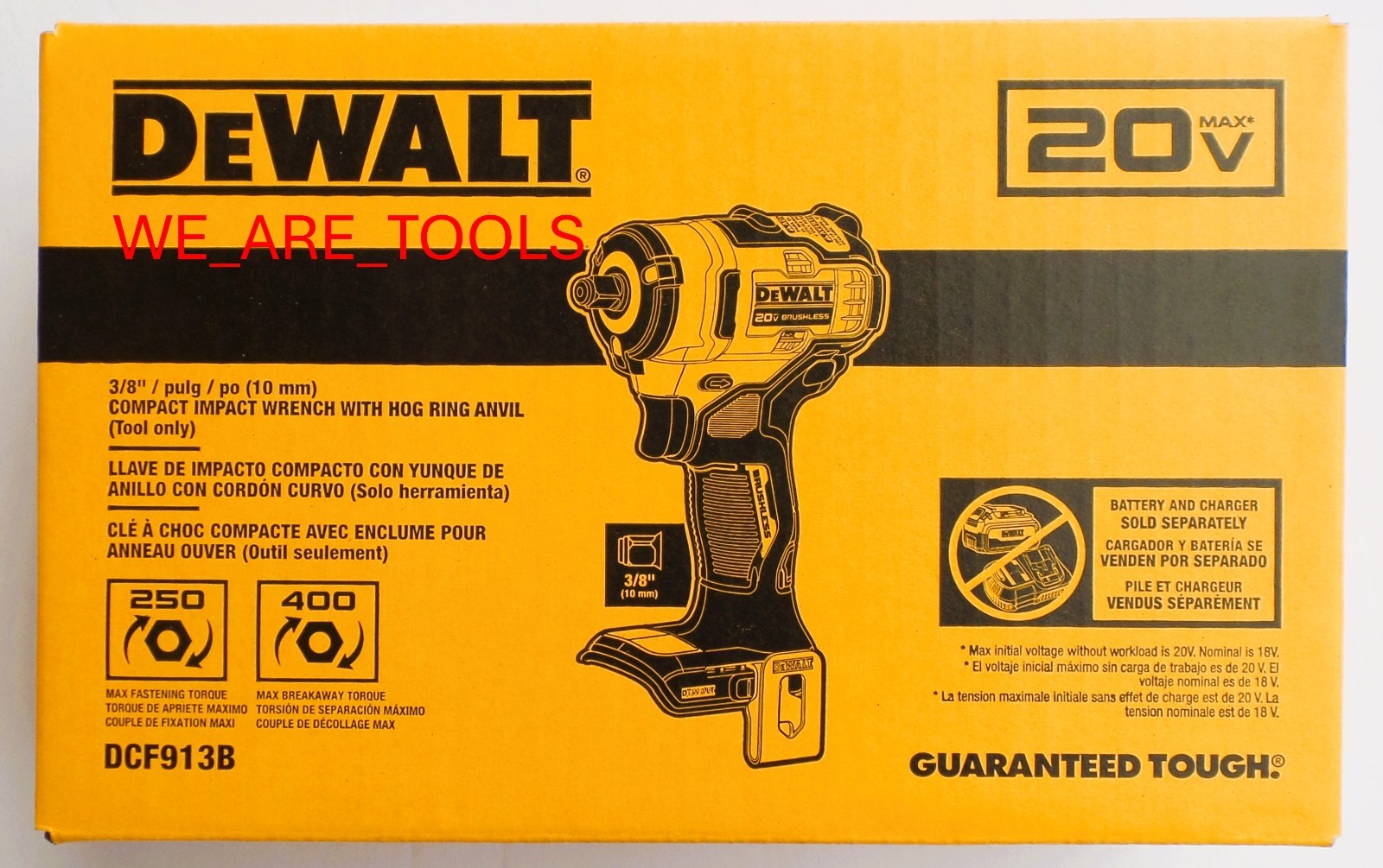 Dewalt DCF913B 20V Max 3/8\