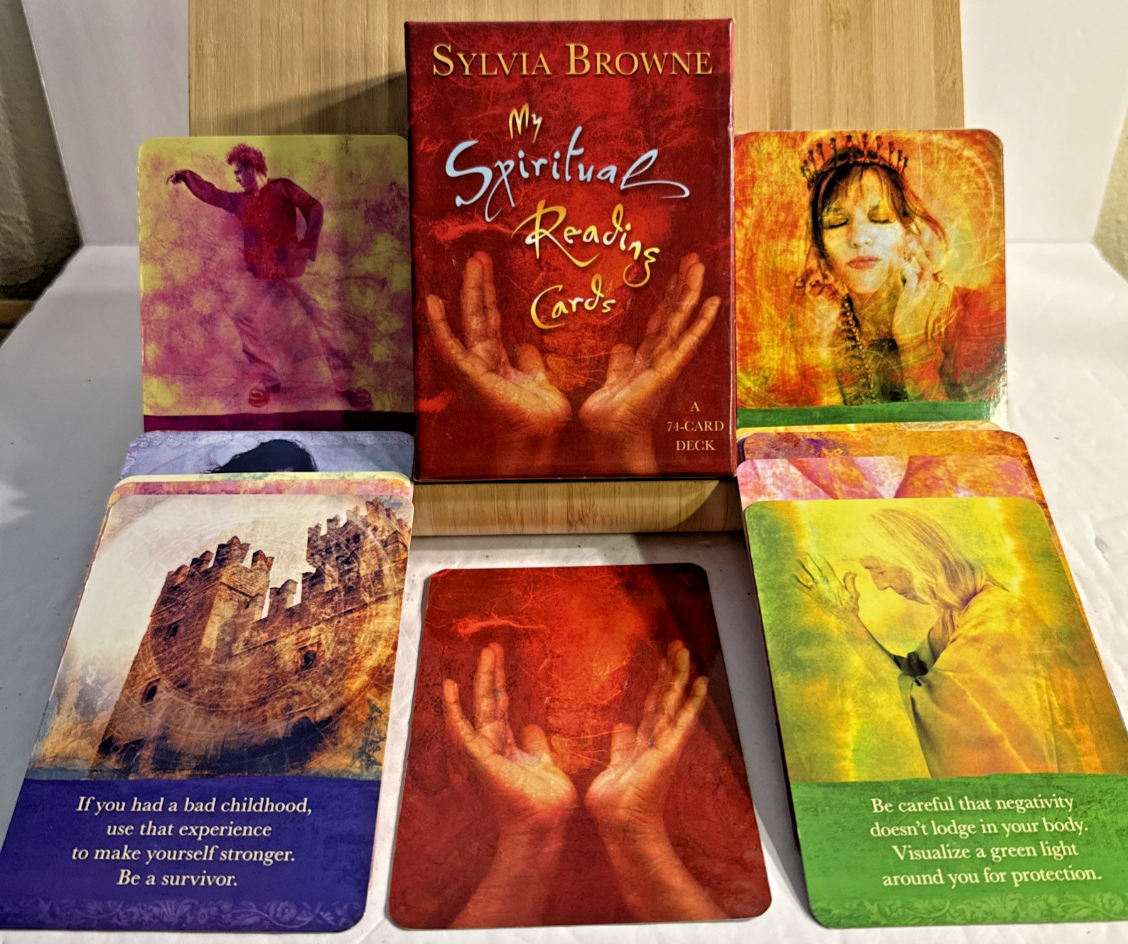 SYLVIA BROWNE My Spiritual Reading Cards - A 74 Card Deck - 7 DAY SALE