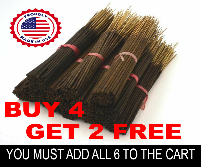 INCENSE STICKS  HEAVILY SCENTED HAND DIPPED 11\