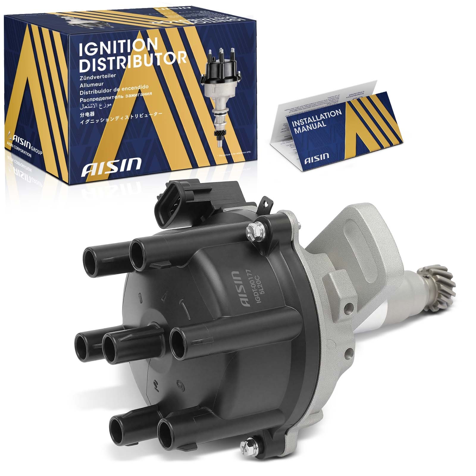 AISIN Ignition Distributor with Cap & Rotor for Toyota Land Cruiser Lexus LX450 AISIN Ignition Distributor with Cap & Rotor for Toyota Land Cruiser Lexus LX450