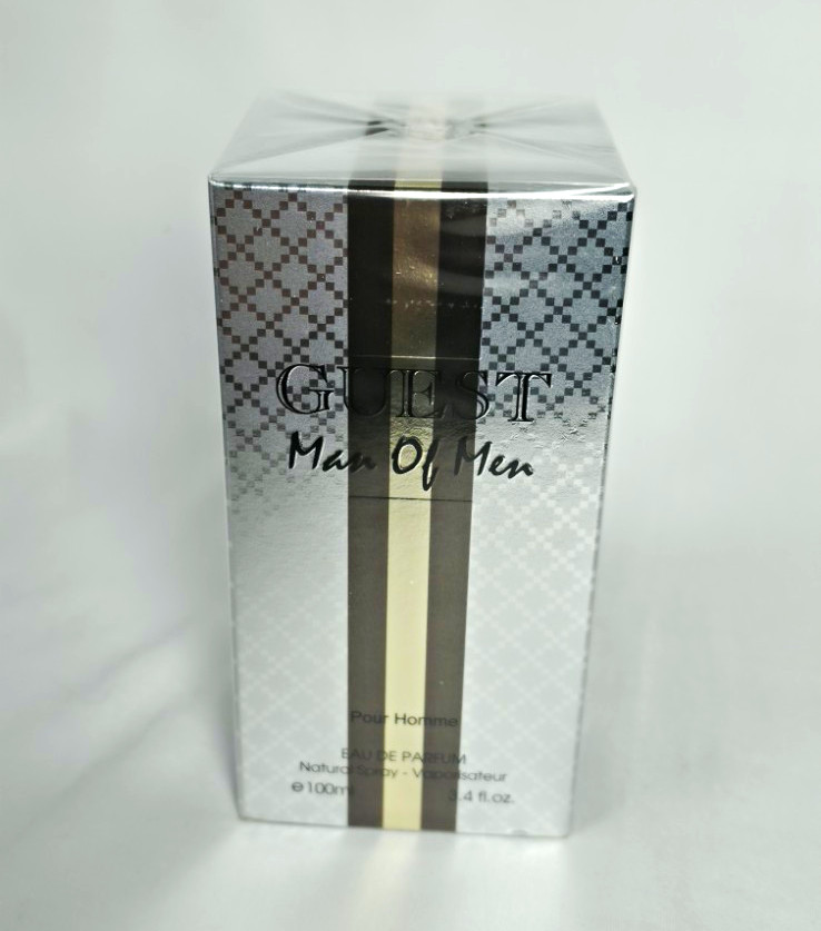 GUESS Man Of Men Eau de Parfum Spray, Regular Size 3.4 fl oz
