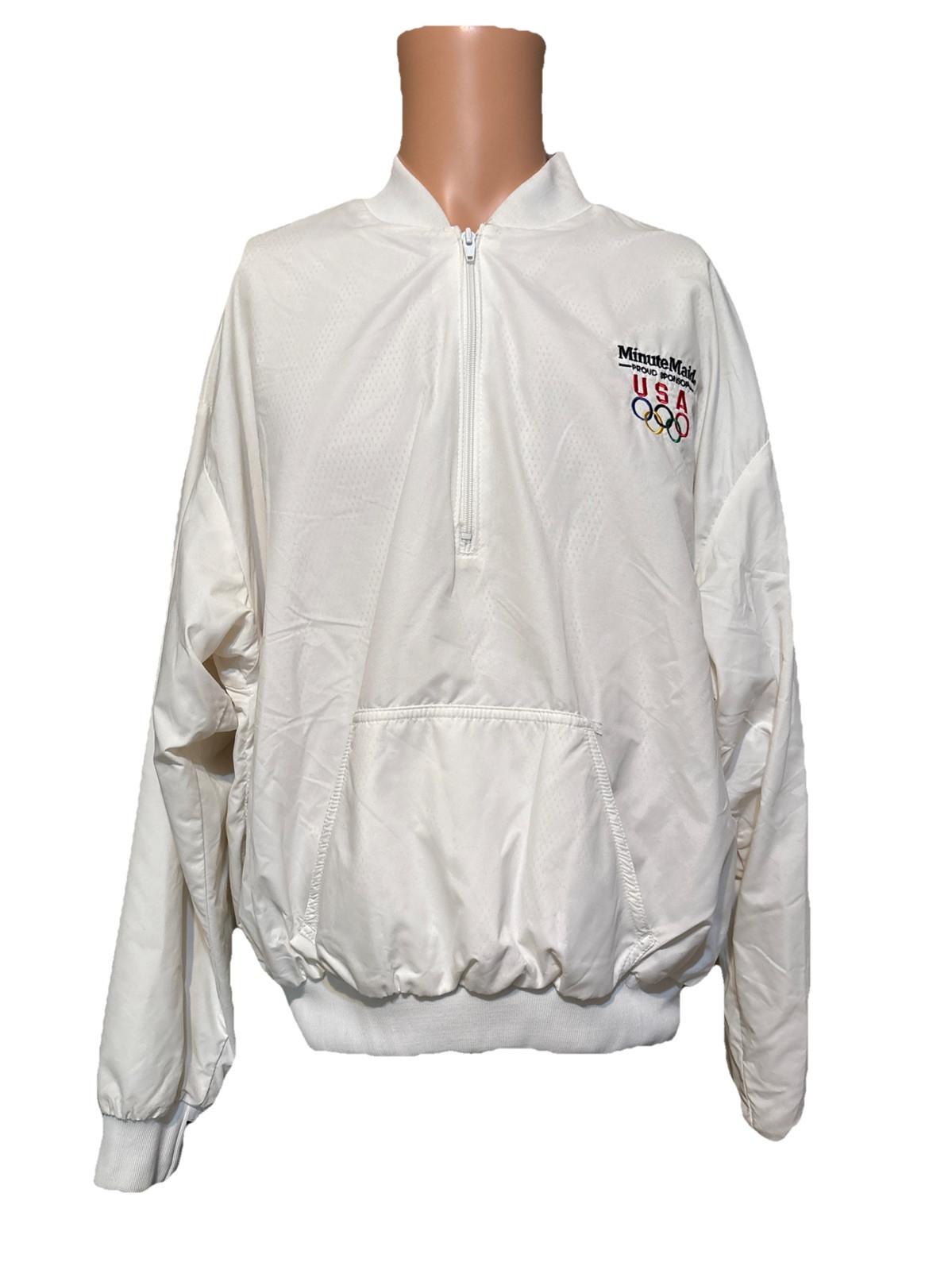 NWT Vintage 1992 Minute Maid USA Olympics Windbreaker Jacket Dream Team Sz XL NWT Vintage 1992 Minute Maid USA Olympics Windbreaker Jacket Dream Team Sz XL