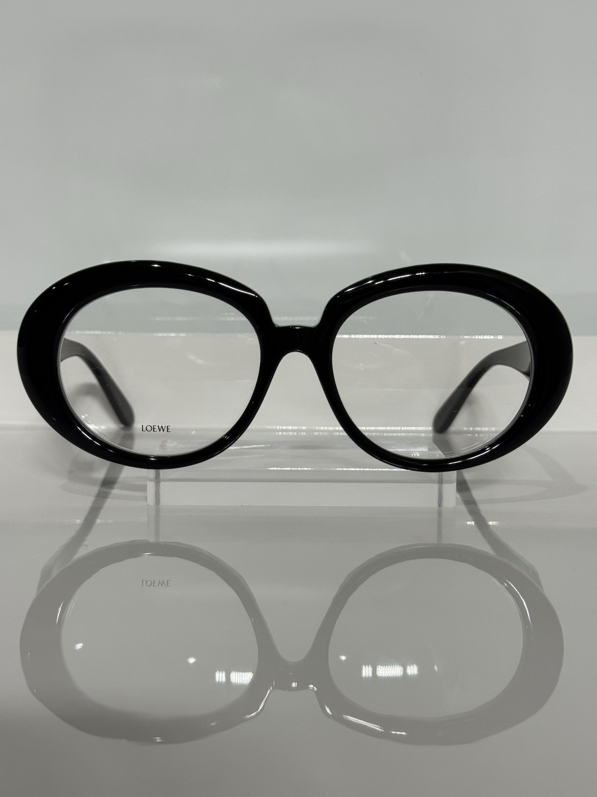 Loewe LW50089I 001 Shiny Black Acetate Woman’s Eyeglasses