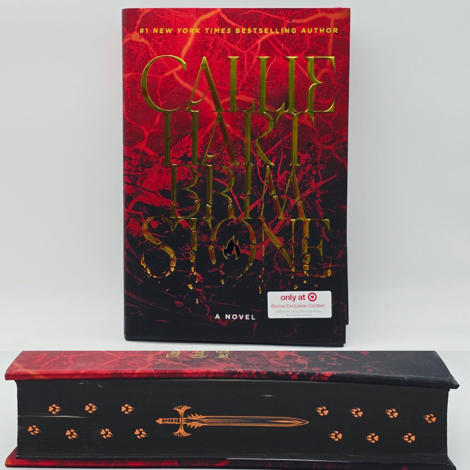 Brimstone - Target Exclusive Edition - by Callie Hart (Hardcover) Painted Pages
