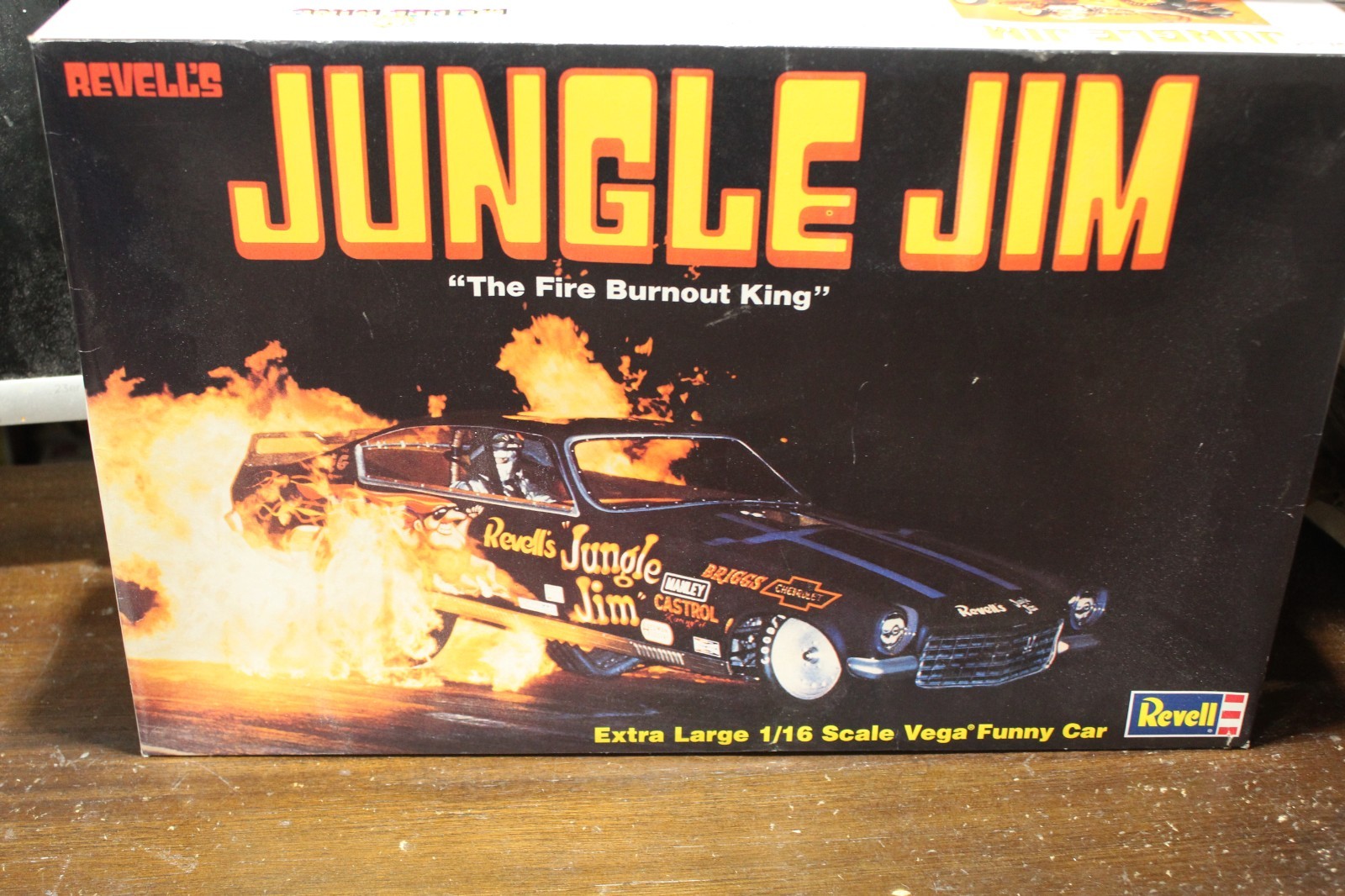 Revell Jungle Jim Chevy Vega Funny Car 1/16 Sealed Inside