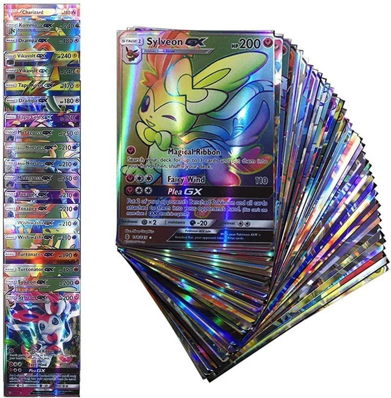 20PCS Pokemon GX VMAX EX English Cards Set