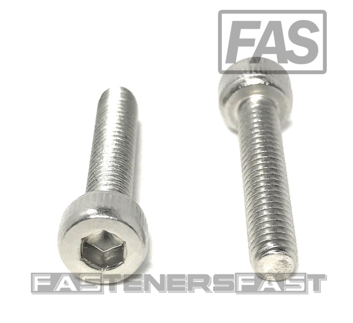 (50) M4-0.7 x 20 Stainless Steel Socket Head Socket Cap Screws DIN912 M4x0.7x20