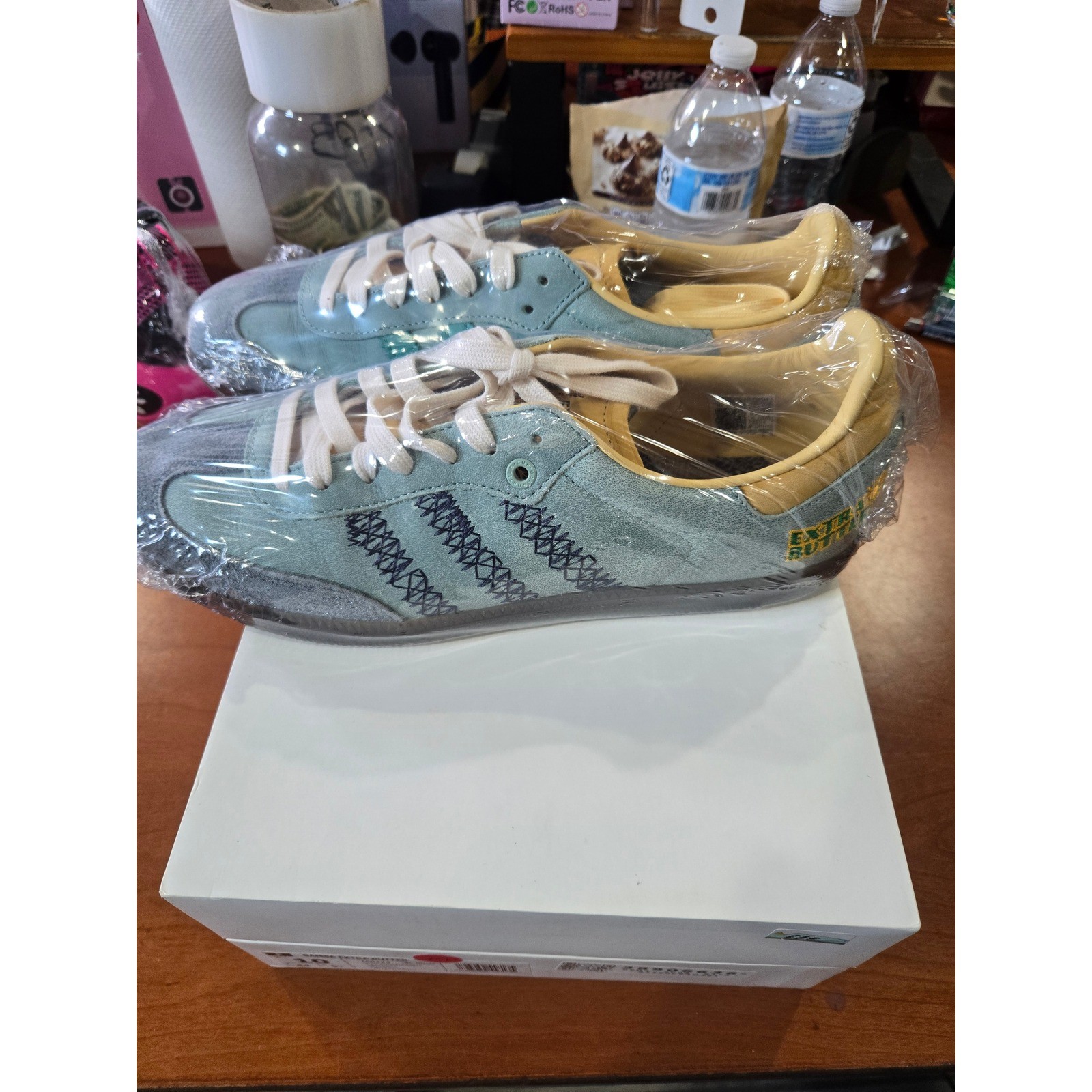 Adidas Samba Extra Butter Consortium Cup Blue Grey IE0174 Mens Size 10