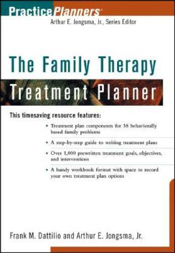 The Family Therapy Treatment Planner - Paperback By Dattilio, Frank M. - GOOD