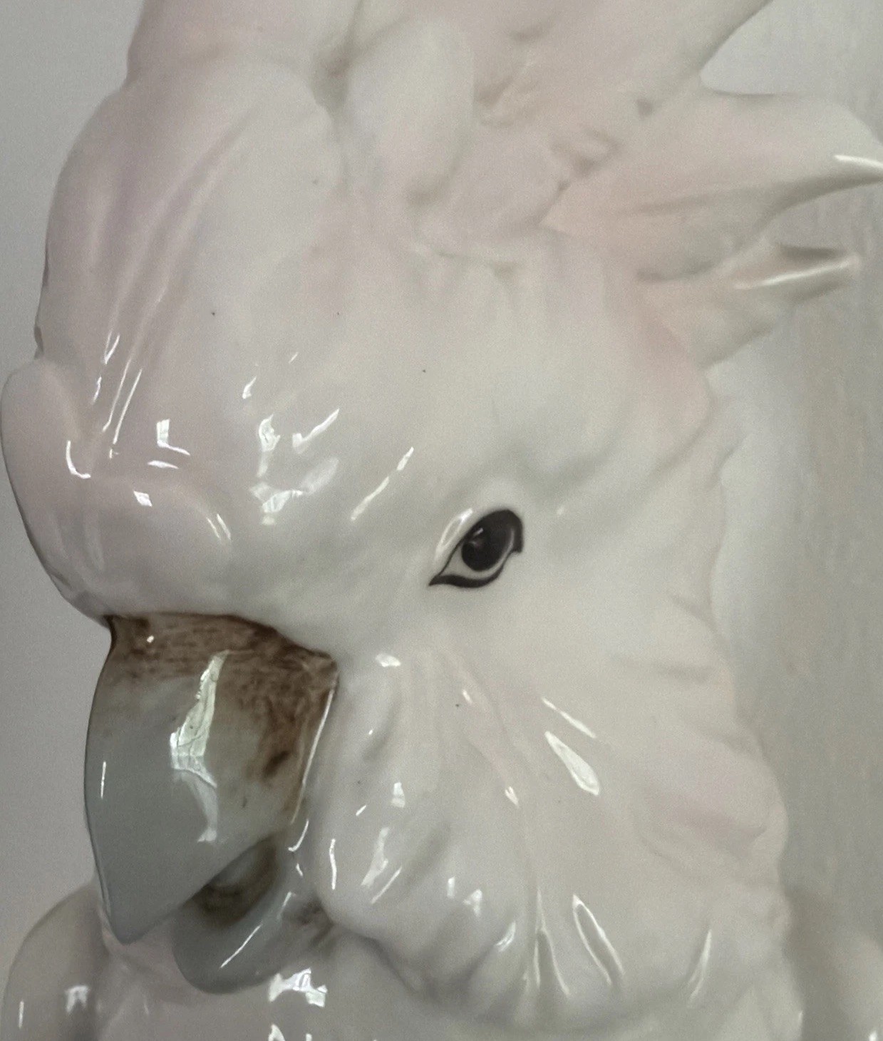 Stunning Royal Dux Cockatoo Porcelain Figurine Stunning Royal Dux Cockatoo Porcelain Figurine