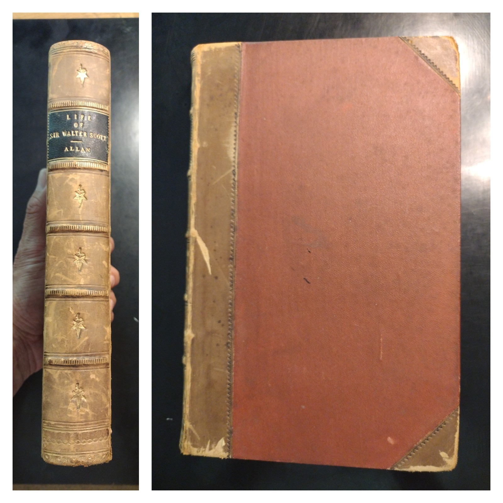 Life of Sir Walter Scott.  George Allan.  1834.  Edinburgh, Thomas Ireland.  1st