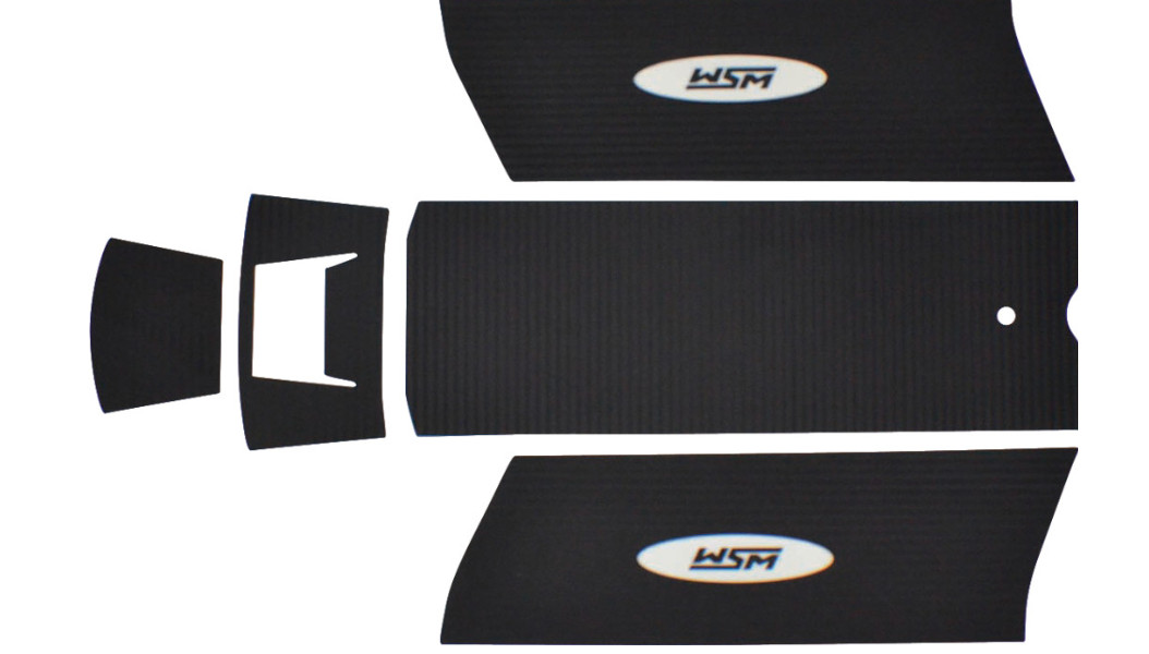 New WSM Self Adhesive Deck Traction Mats For Kawasaki JS300/JS440/JS550 PWC