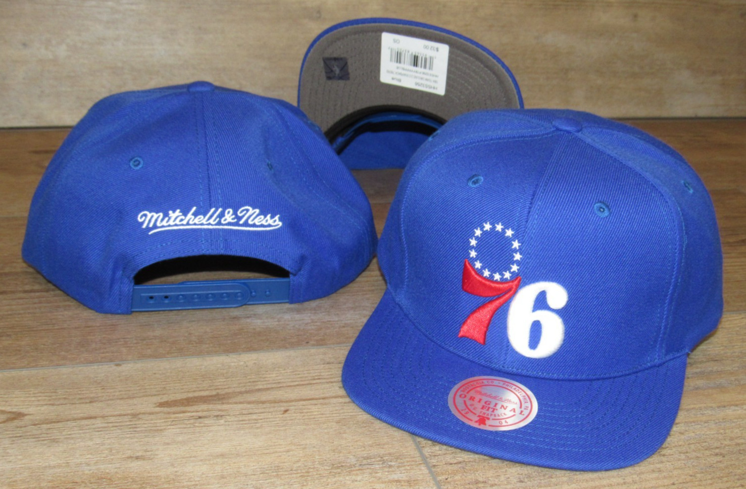 Mitchell & Ness Philadelphia 76ers Hardwood Classics Snapback Hat Cap size Men\'s