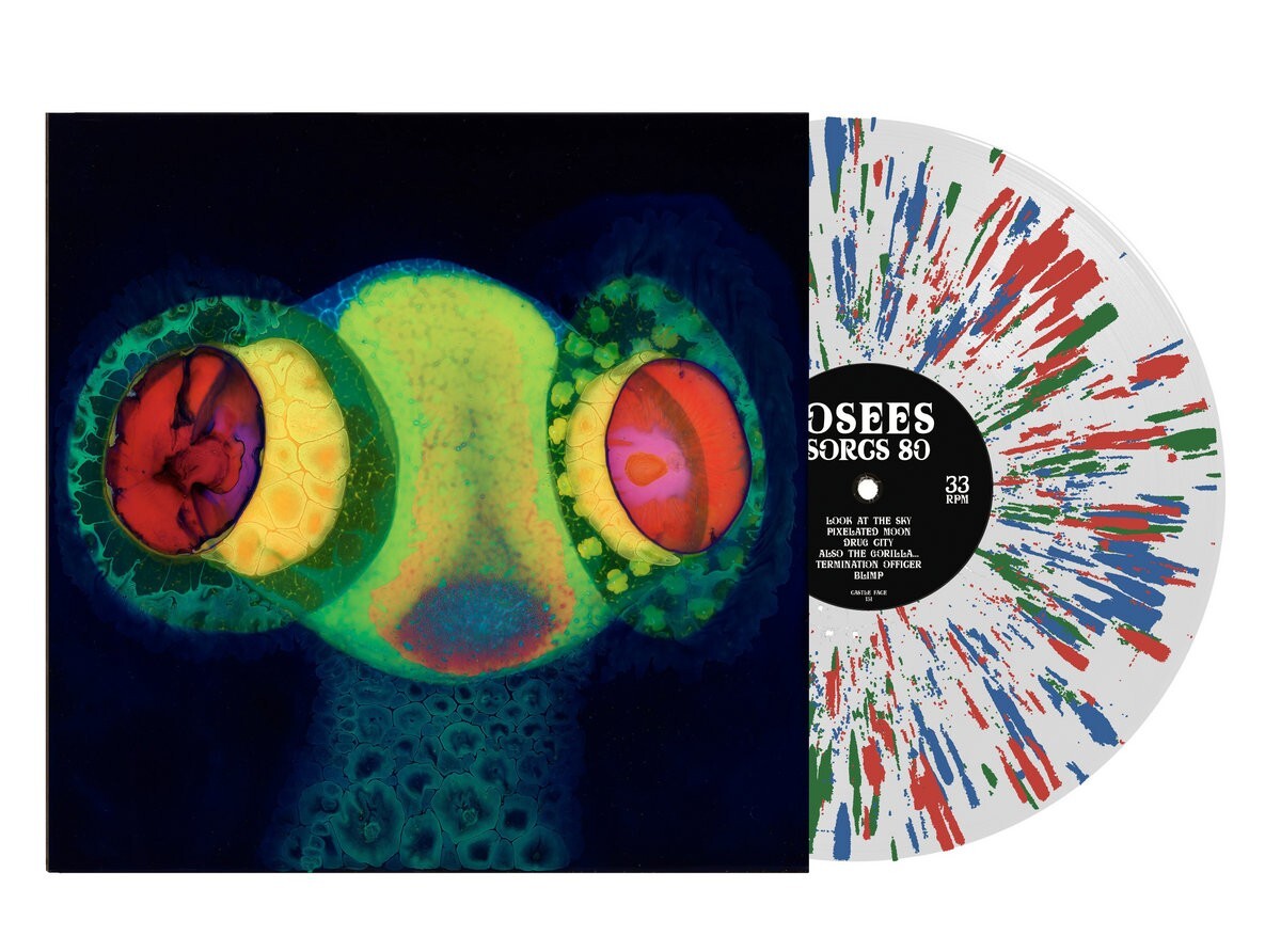 Osees - SORCS 80 Ultra Clear Red Green Blue Jay Splatter Color Vinyl LP x/300