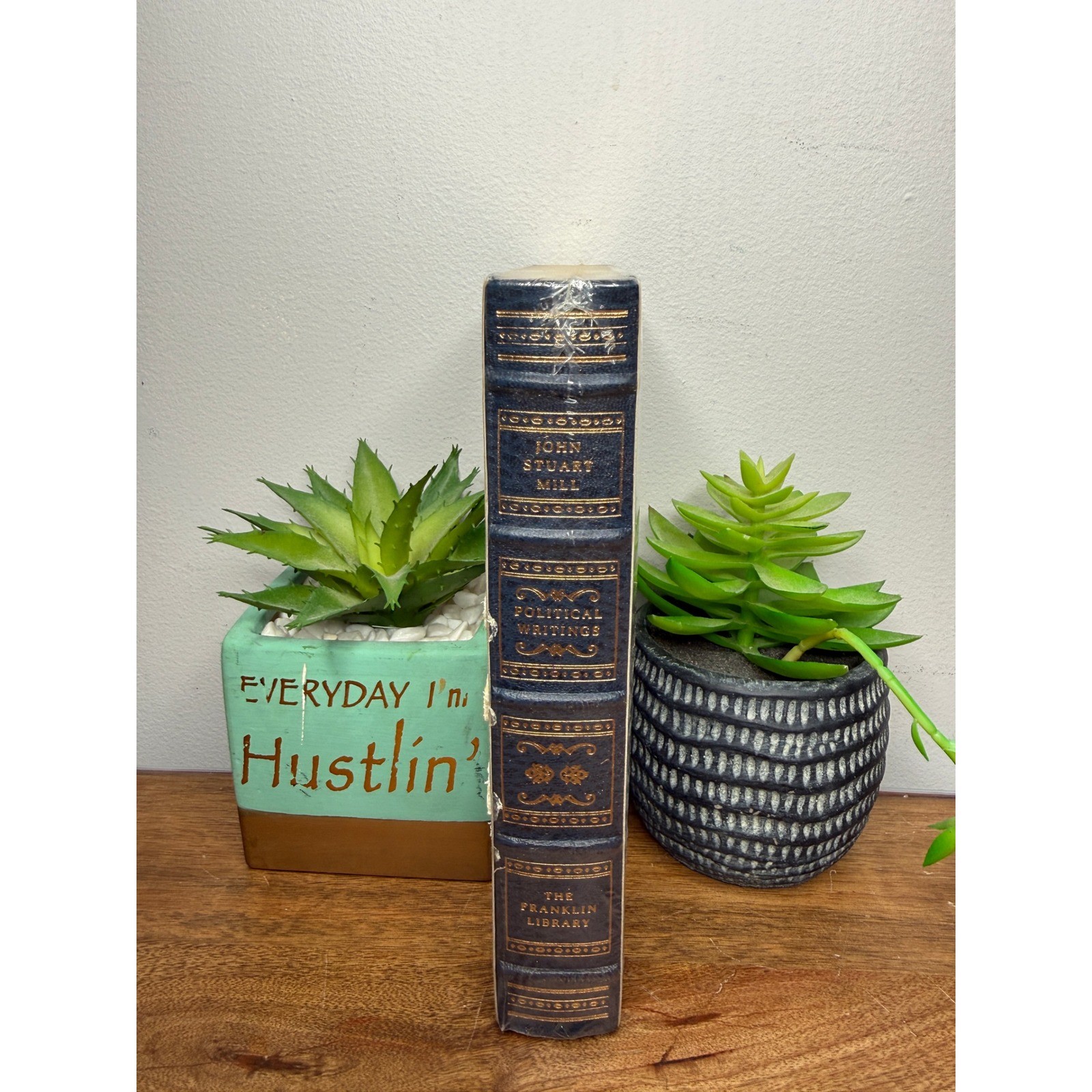 NEW John Stuart Mill Political Writings Franklin Library Leather Bound Gilt