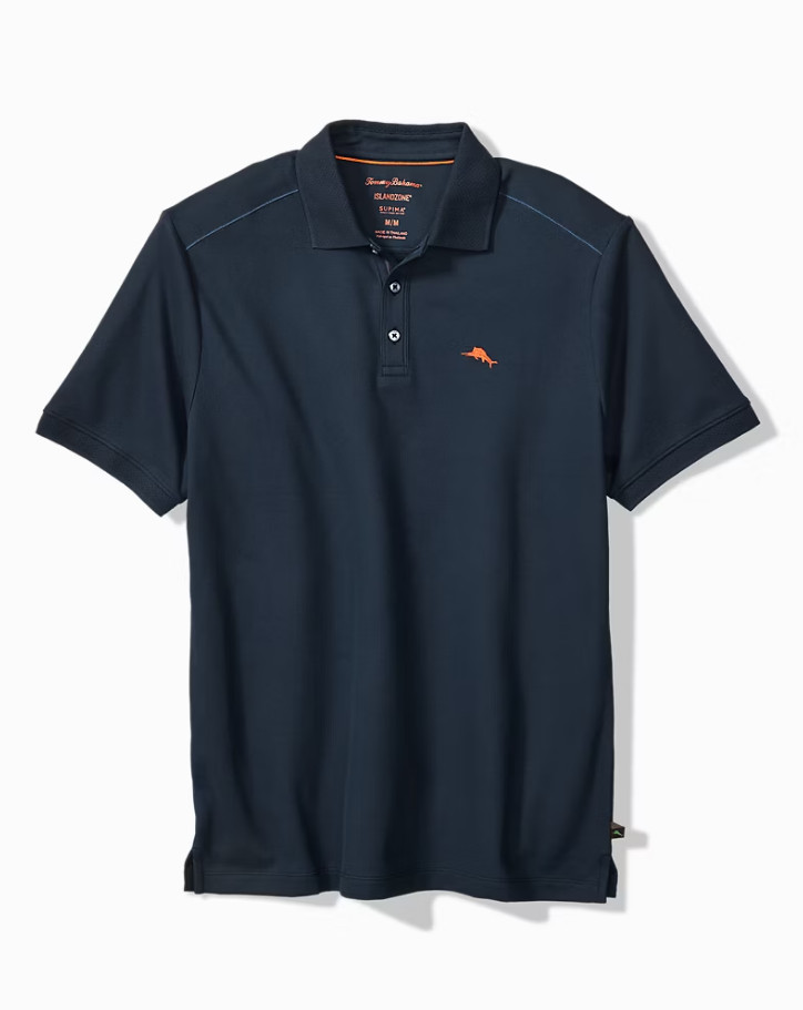 Tommy Bahama Emfielder Icon Polo Blue Note NWT Tommy Bahama Emfielder Icon Polo Blue Note NWT