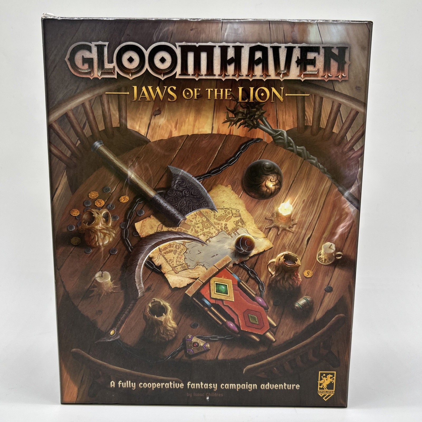 Gloomhaven Jaws of the Lion Campaign Board Game Sealed Pieces - No Miniatures