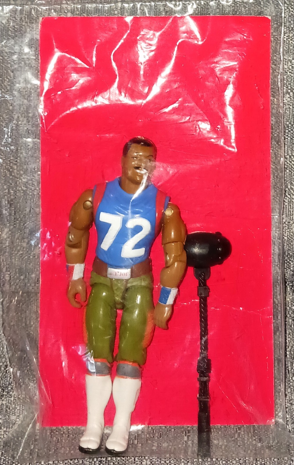 Vintage GI JOE THE FRIDGE William REFRIGERATOR PERRY 1986 MAIL-IN Complete RARE Vintage GI JOE THE FRIDGE William REFRIGERATOR PERRY 1986 MAIL-IN Complete RARE
