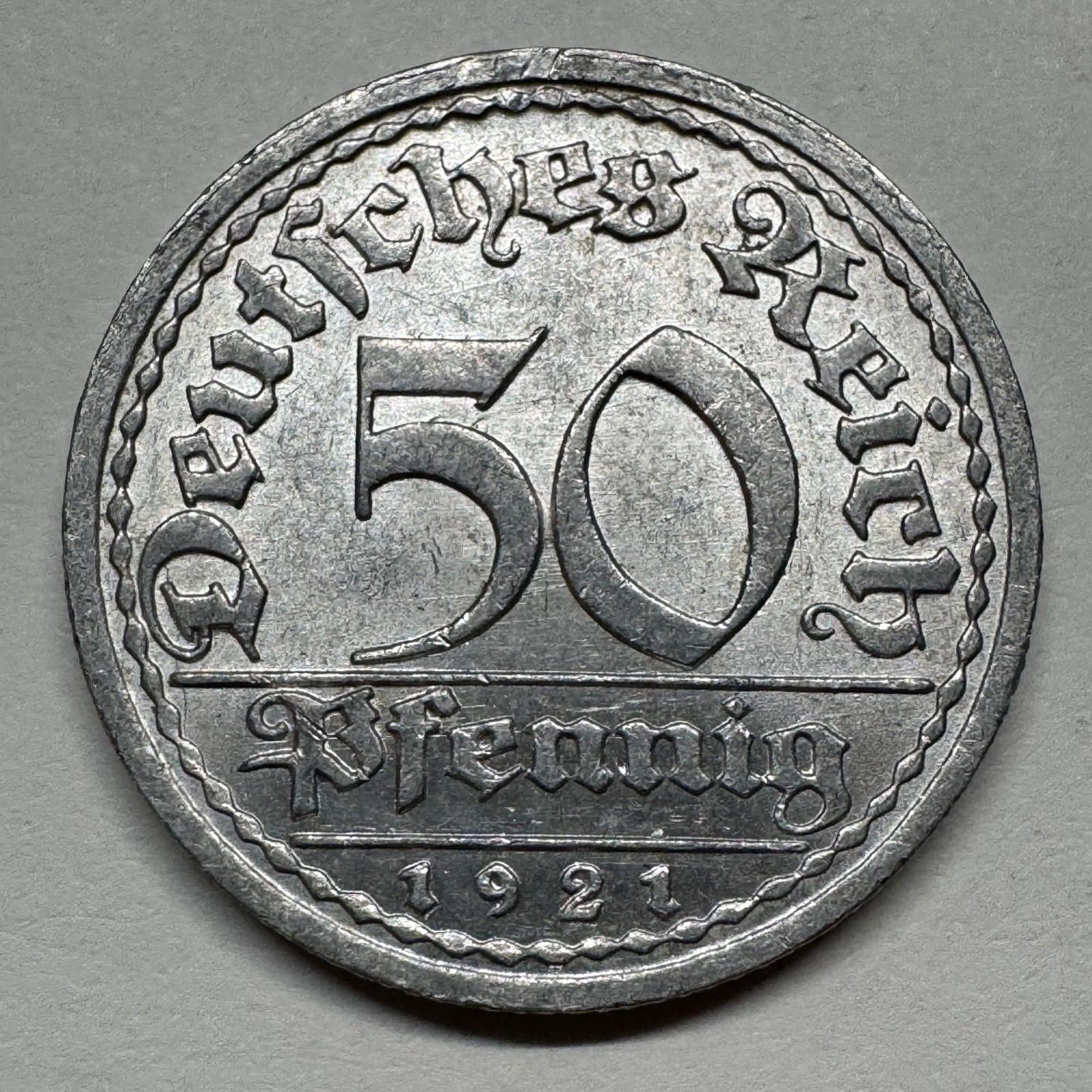 1921 Germany 50 Pfennig - Coin #E-011