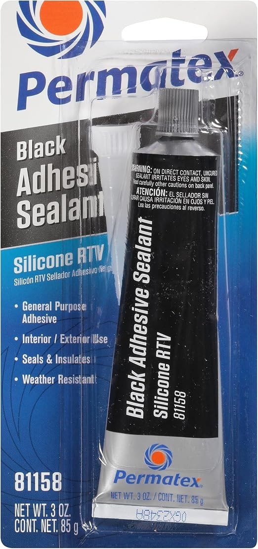 Permatex® Ultra Black® Maximum Oil Resistance RTV Silicone Gasket Maker 3 oz,NEW Permatex® Ultra Black® Maximum Oil Resistance RTV Silicone Gasket Maker 3 oz,NEW