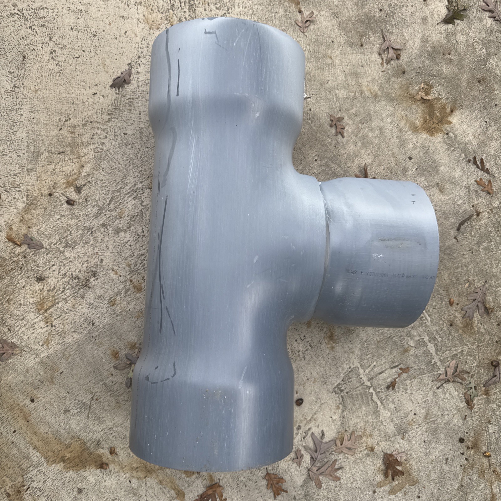Spears 12” schedule 80 PVC socket weld Tee Spears 12” schedule 80 PVC socket weld Tee