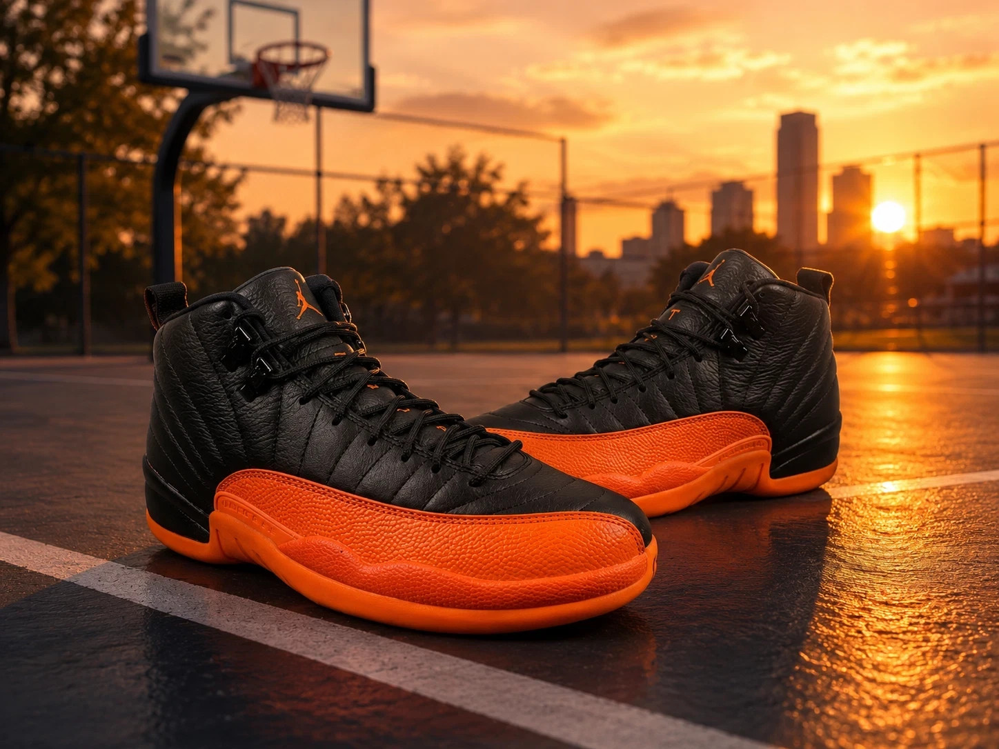 NEW Jordan 12 Retro “Brilliant Orange” FD9101-081 Men\'s All Size US 7-12