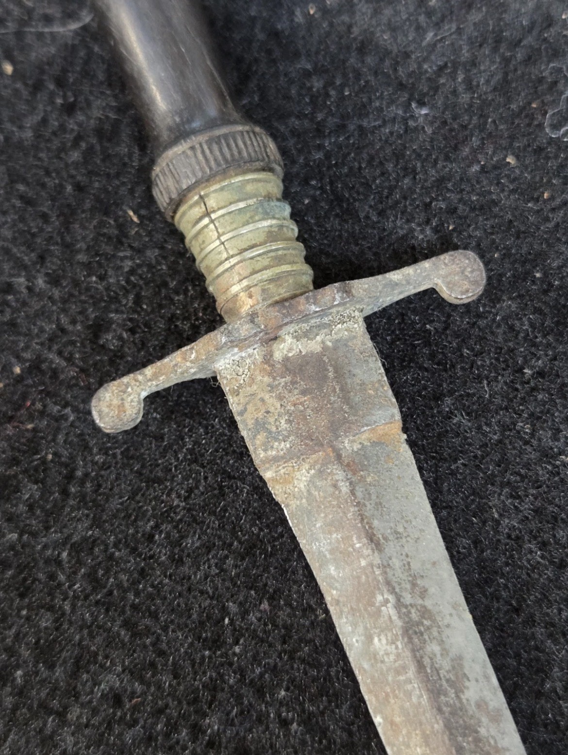 Antique 18th Century French Naval Officers Dirk Navy Dagger Knife