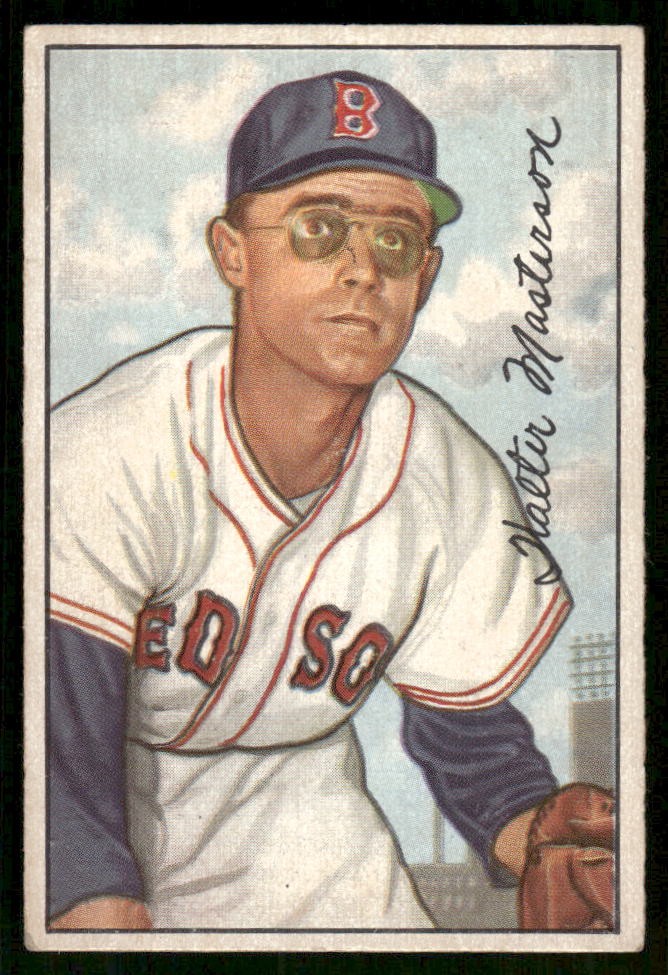 1952 Bowman #205 Walt Masterson 1952 Bowman #205 Walt Masterson