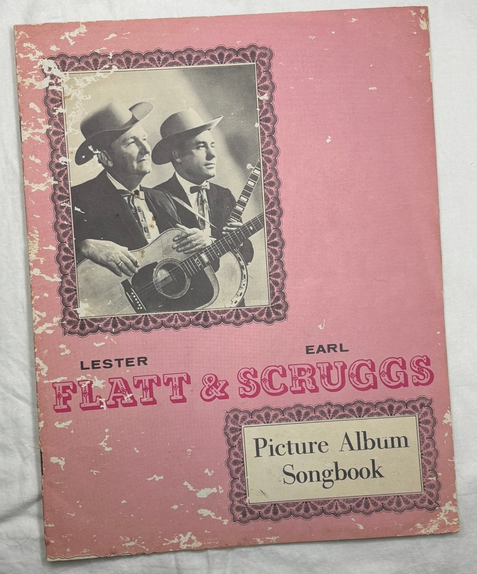 Flatt Scruggs Songbook + Signed Suggins & Goins Brothers Photos Bluegrass