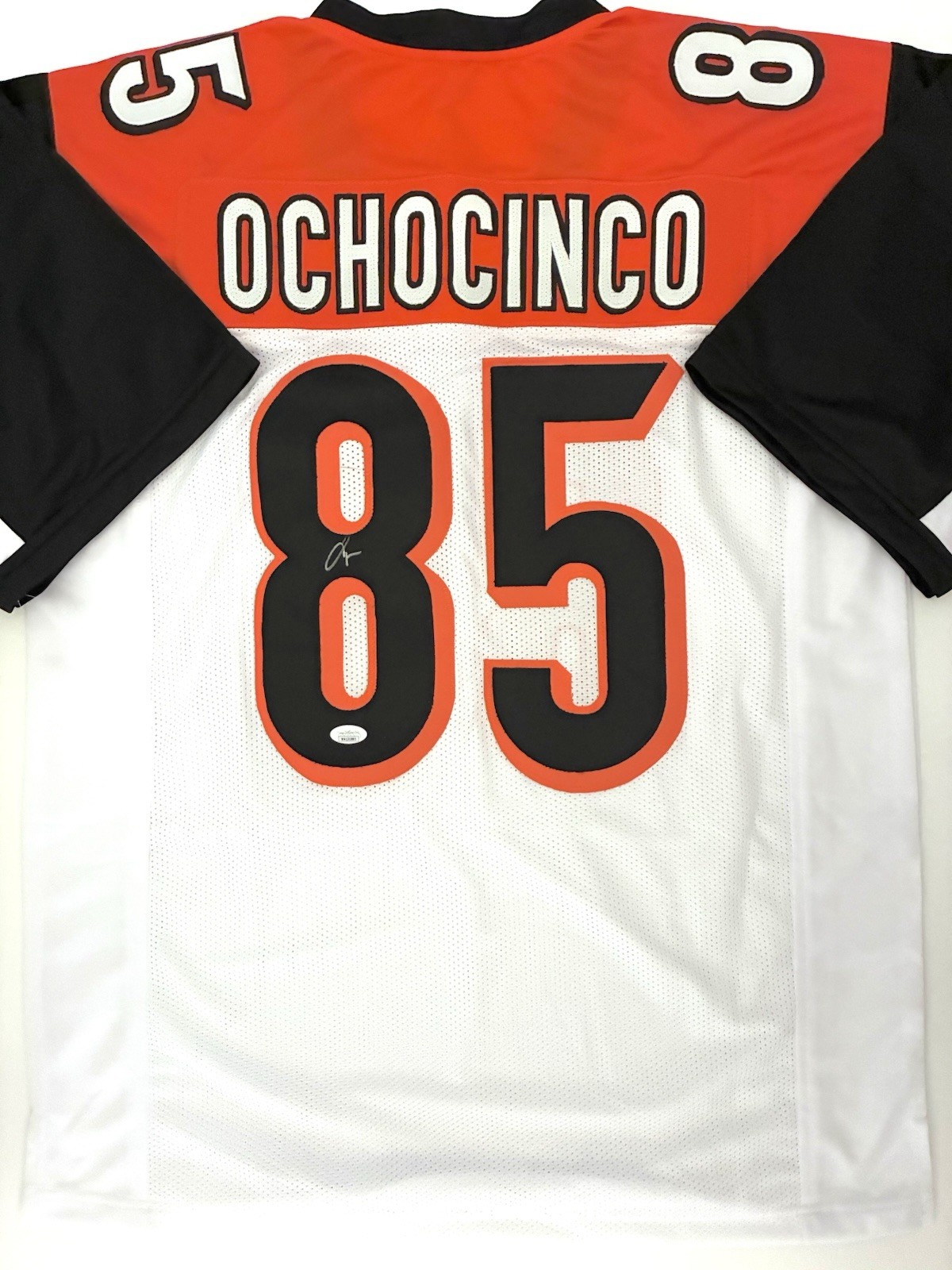 Chad Ochocinco Johnson Signed Bengals Jersey Auto JSA COA Cincinnati XL