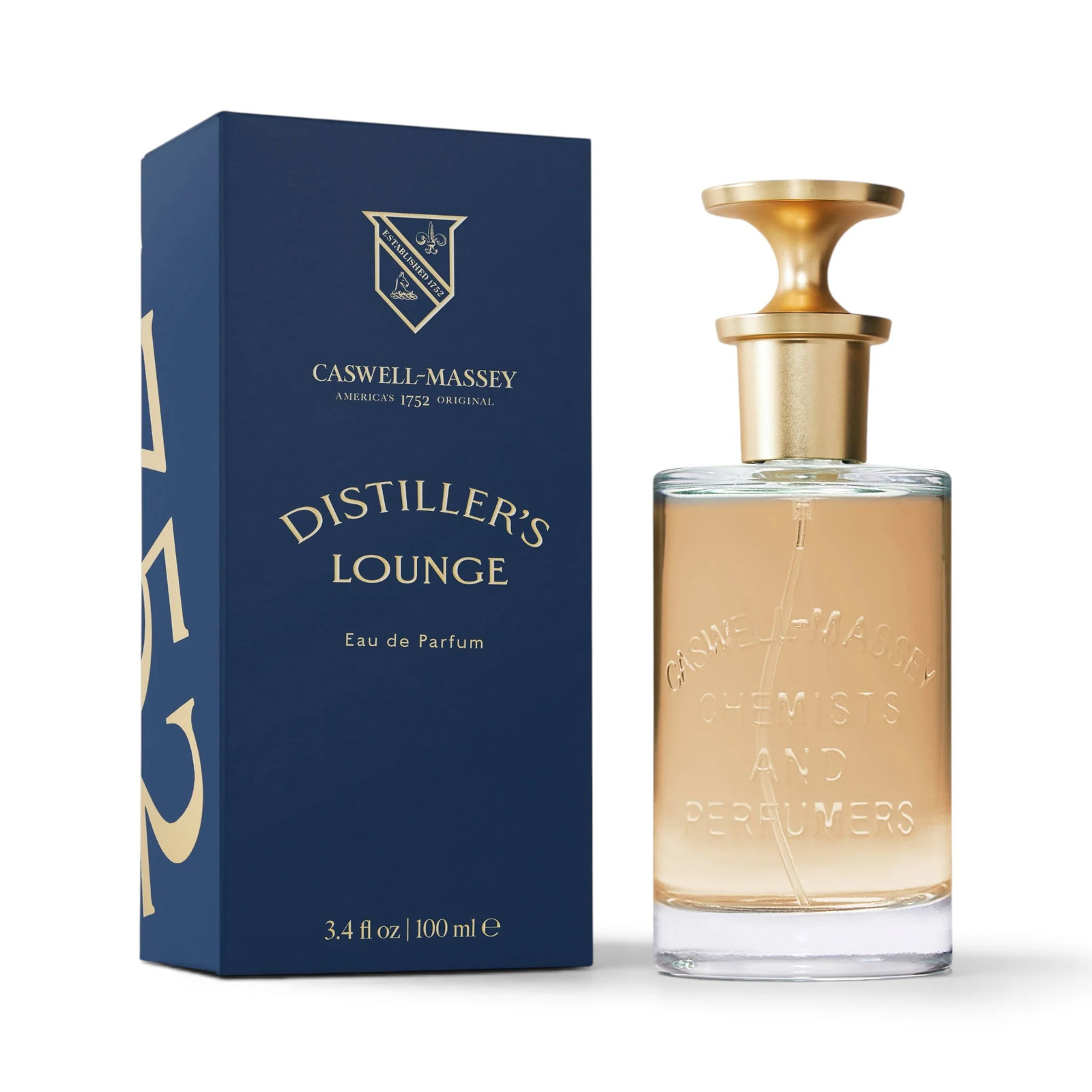 Caswell-Massey Distiller\'s Lounge EDP 3.4oz/100ml Whiskey Sealed New In Box