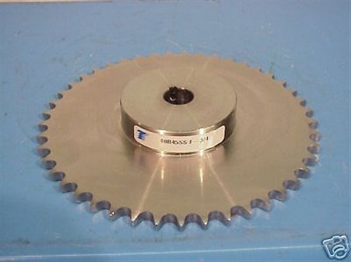 U.S. Tsubaki No 40 Type B Stainless Steel Sprocket U.S. Tsubaki No 40 Type B Stainless Steel Sprocket