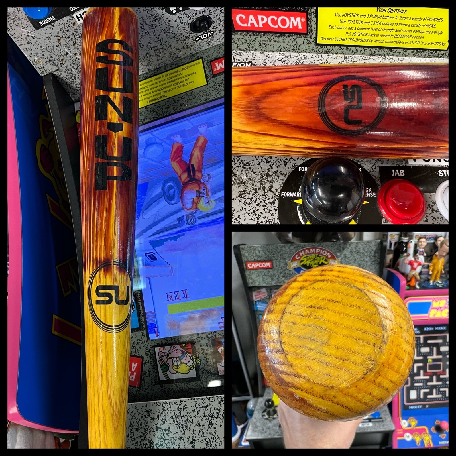 Vintage 80s Japanese SUN UP Baseball Bat 34.5