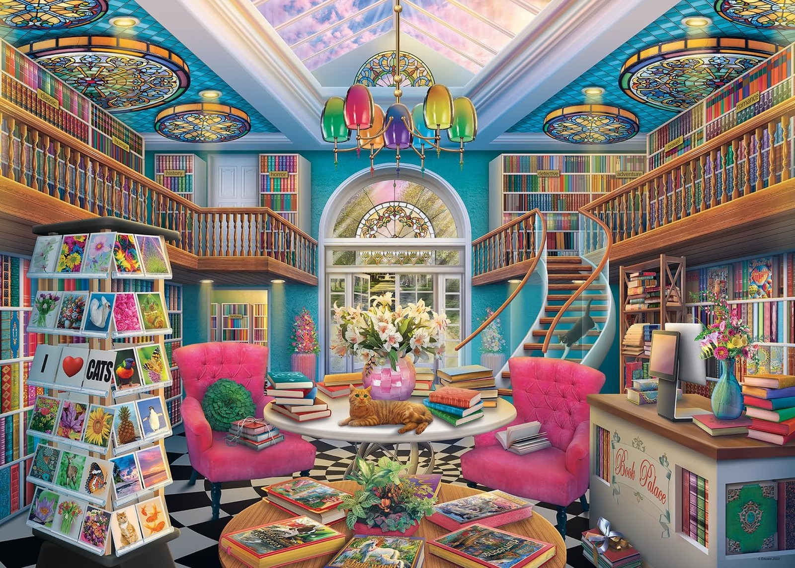 Ravensburger The Book Palace 1000 Piece Jigsaw Puzzle for Adults 12000167